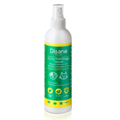 Spray insectifuge naturel pour chiens et chats